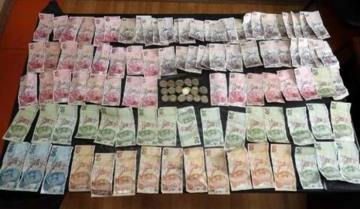 Van'da dilencinin üzerinden 1738 lira çıktı