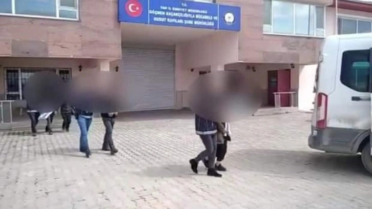 Van'da göçmen kaçakçılarına operasyon: 11 organizatör tutuklandı