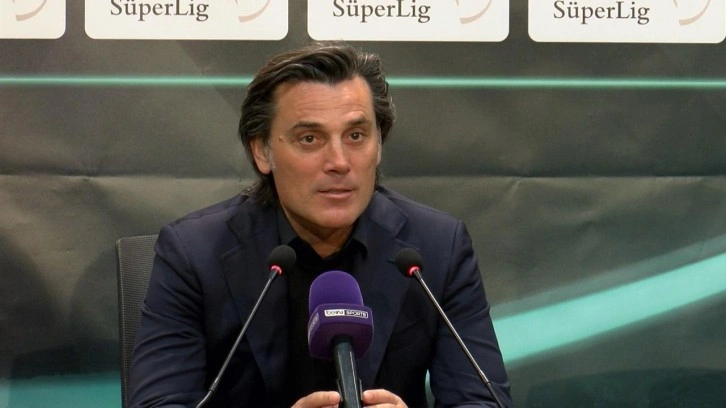 Vincenzo Montella: Arzu ettiğimiz 3 puana ulaştık