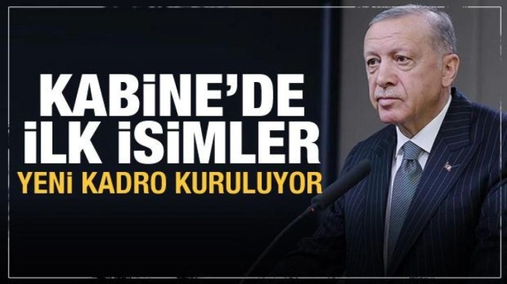 Yeni Kabine ve TBMM'de işte ilk isimler! AK Parti'de büyük hareketlilik