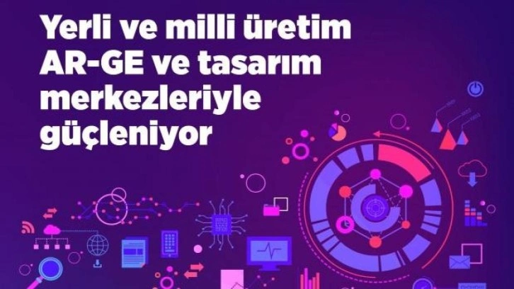 Yerli ve milli üretim AR-GE ve tasarım merkezleriyle güçleniyor