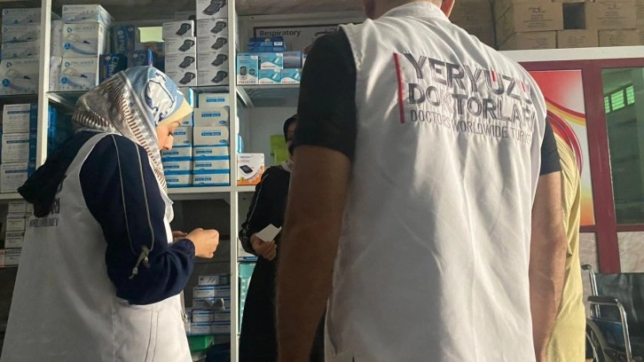 Yeryüzü Doktorları sözün bittiği yerde Gazze’de!