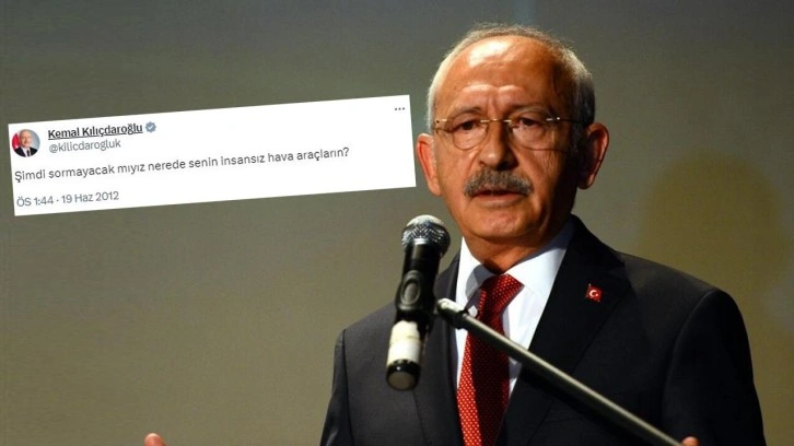 Yıllar önce 'İHA'lar nerede?' diye soran Kılıçdaroğlu şimdi Bayraktar'ı hedef al