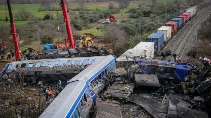 Yunanistan’da tren kazasında can kaybı 43’e yükseldi