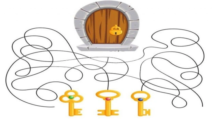 Zekânızı kanıtlamanız için bir fırsat: Kapıyı açan doğru anahtarı 5 saniyede bulun!