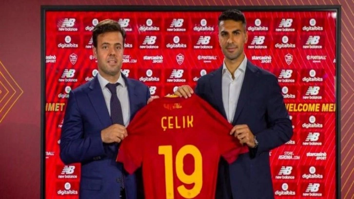 Zeki Çelik resmen Roma'da!