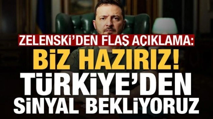 Zelenski'den tahıl açıklaması: Biz hazırız! Türkiye ve BM'den sinyal bekliyoruz