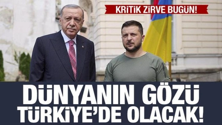 Zelenskiy bugün İstanbul'a gelecek: Erdoğan'la kritik görüşme!