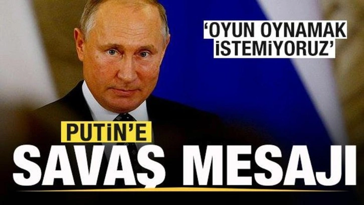 Zelenskiy'den savaş mesajı! Putin'e seslendi