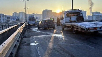 3 araçlık zincirleme kaza: 6 kişi yaralandı!