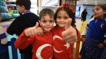 50 binden fazla çocuk 23 Nisan'ı Şahinbey'de kutladı