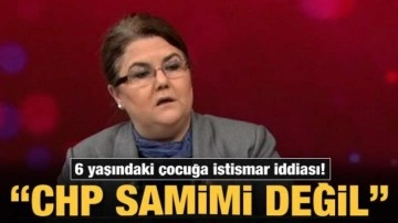 6 yaşındaki çocuğa istismar iddiası! Bakan Yanık'tan önemli açıklamalar