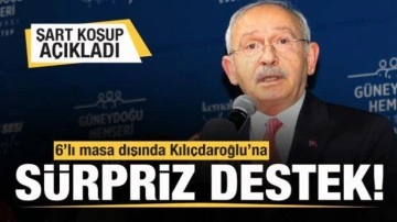 6'lı masa dışında Kılıçdaroğlu'na beklenmedik destek! Şart koşup açıkladı