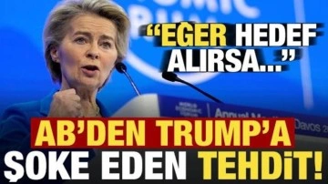 AB'den Trump'ı şoke edecek tehdit: Şert şekilde yanıt vereceğiz!