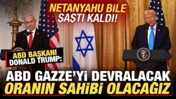 ABD Başkanı Trump tüm dünyaya ilan etti: ABD Gazze'yi devralacak, oranın sahibi olacağız!