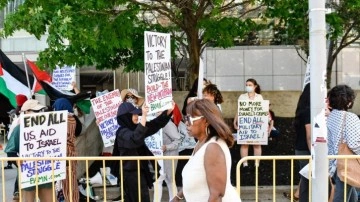 ABD'de işverenlerden Filistin protestolarına katılanlara ayrımcılık