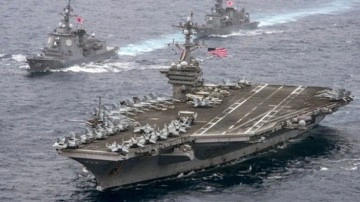 ABD donanmasına ait savaş gemisi, kendisine atılan çok sayıda füzeyi imha etti