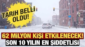 ABD kar fırtınasına hazırlanıyor: 62 milyon insan etkilenecek