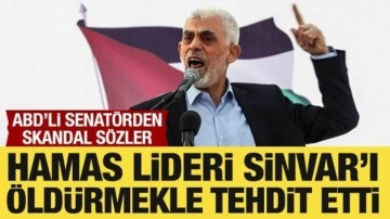 ABD'li Senatör Graham, Hamas'ın yeni Siyasi Büro Başkanı Sinvar'ı öldürmekle tehdit e