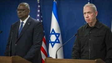 ABD savunma bakanı İsrailli mevkidaşı ile görüştü