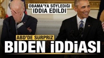 ABD'de flaş Biden iddiası! Obama'ya söylediği iddia edildi