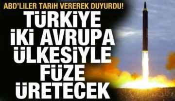 ABD'liler tarih verdi! Türkiye Fransa ve İtalya ile ortak füze üretebilir