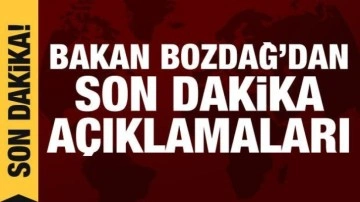 Adalet Bakanı Bozdağ'dan Başkent Kulisi'nde önemli açıklamalar