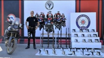 Adana'da bir haftalık uygulamada 77 silah ele geçirildi