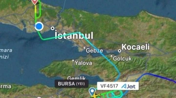 AJet'in uçağı İstanbul Havalimanı'na acil iniş yaptı