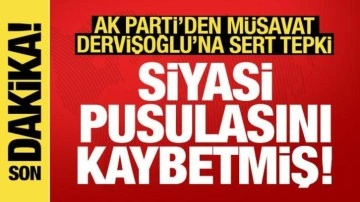 AK Parti'den Dervişoğlu'na tepki: Siyasi pusulasını kaybetmiş