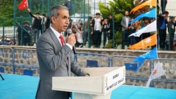 AK Parti Siverek seçim bürosunun açılışı mitinge dönüştü