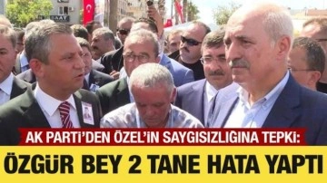 AK Parti Sözcüsü Çelik'ten Özgür Özel'e tepki