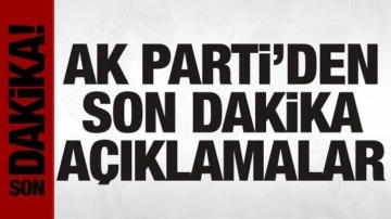 AK Parti Sözcüsü Çelik'ten önemli açıklamalar