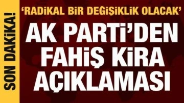 AK Parti Sözcüsü Ömer Çelik'ten fahiş kira açıklaması