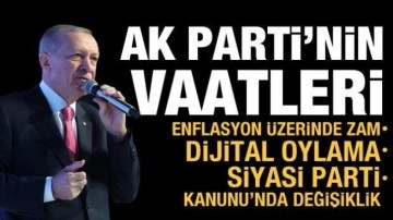 AK Parti'de aday tanıtım günü: Türkiye Yüzyılı Beyannamesi açıklandı
