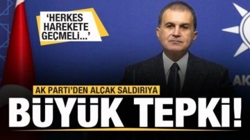 AK Parti'den skandal olaya büyük tepki: Herkes harekete geçmeli...