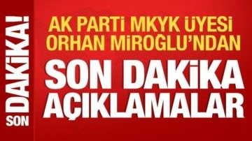 AK Partili Orhan Miroğlu Başkent Kulisi'nde