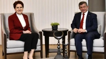 Akşener'den Davutoğlu'na ziyaret