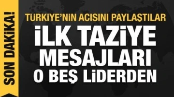 Aliyev, Şerif, Miçotakis, Zelenski ve Putin'den Bartın'daki facia için taziye mesajı