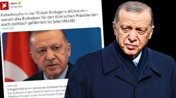 Alman dergisi depremler üstünden siyaset yaptı: Erdoğan tehlikede