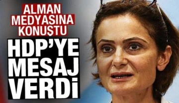 Alman medyasına konuştu: Kaftancıoğlu'ndan HDP'ye yeşil ışık