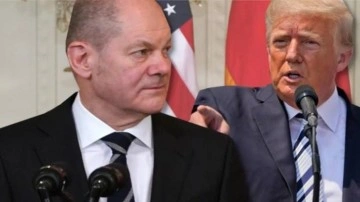 Almanya Başbakanı Scholz'dan şaşırtan çıkış! Trump'a 'Gazze' reddi...