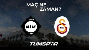 Altay Galatasaray maçı ne zaman, saat kaçta ve hangi kanalda?
