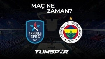 Anadolu Efes Fenerbahçe Beko final serisinin 4. maçı ne zaman?