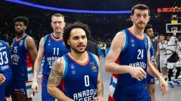 Anadolu Efes, THY Avrupa Ligi'nde yarın Baskonia'yı konuk edecek