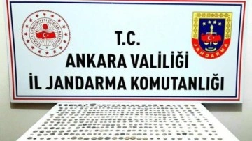 Ankara İl Jandarma Komutanlığı, tarihi eser kaçakçılarına göz açtırmadı