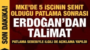 Ankara'da MKE fabrikasında patlama: 5 kişi şehit oldu