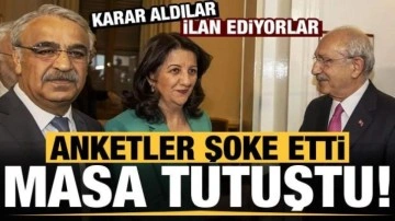 Anketler şaşırttı, HDP destekli 6'lı masa tutuştu! Karar aldılar ilan edecekler...