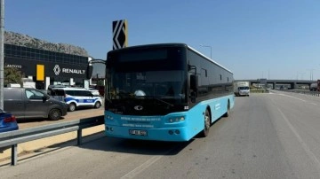 Antalya'da bir yolcu halk otobüsünün anahtarını alıp kaçtı