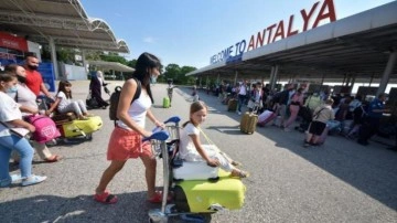 Antalya'da İngiliz turist rekoru